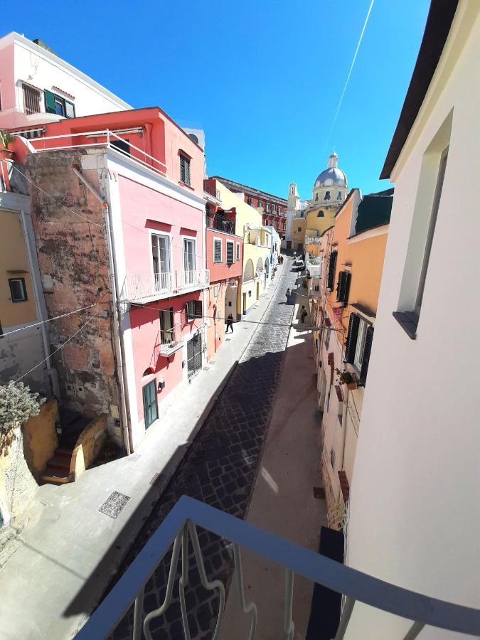 La Procidana House - Corricella Exlusive Terrace Vila Exterior foto