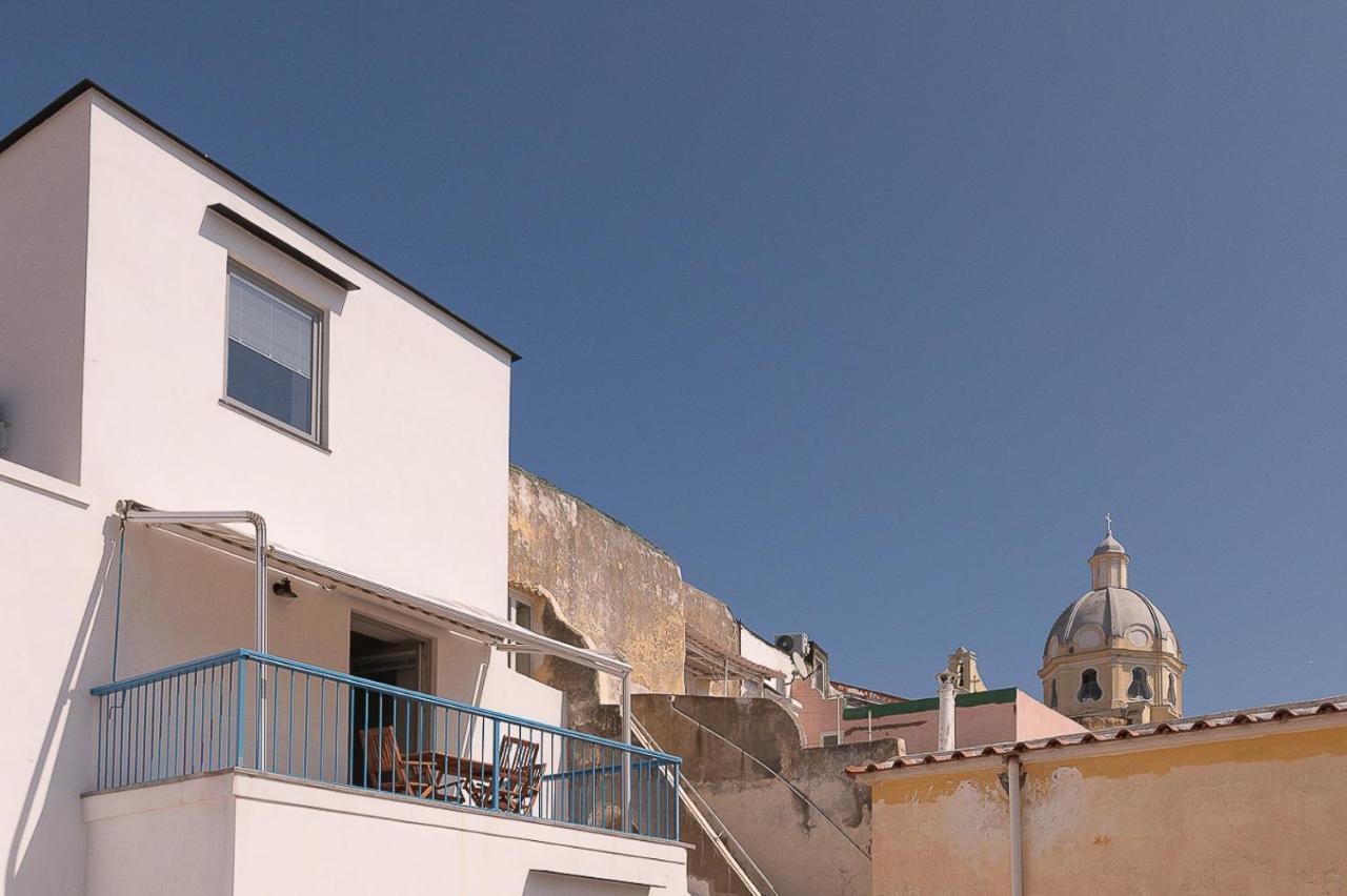 La Procidana House - Corricella Exlusive Terrace Vila Exterior foto